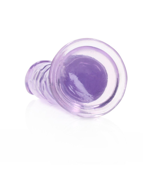 Realistyczny Dildo z Przyssawką 14,5 cm Fioletowy RealRock