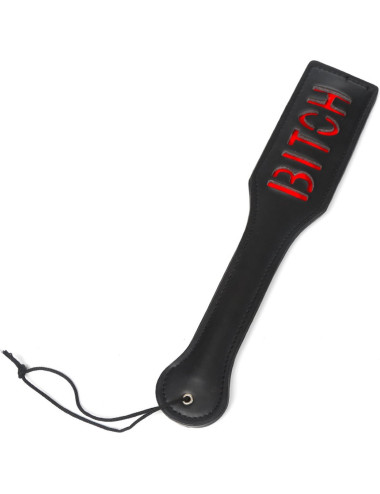 Paddle BDSM Fetish Fever Bitch Czarny