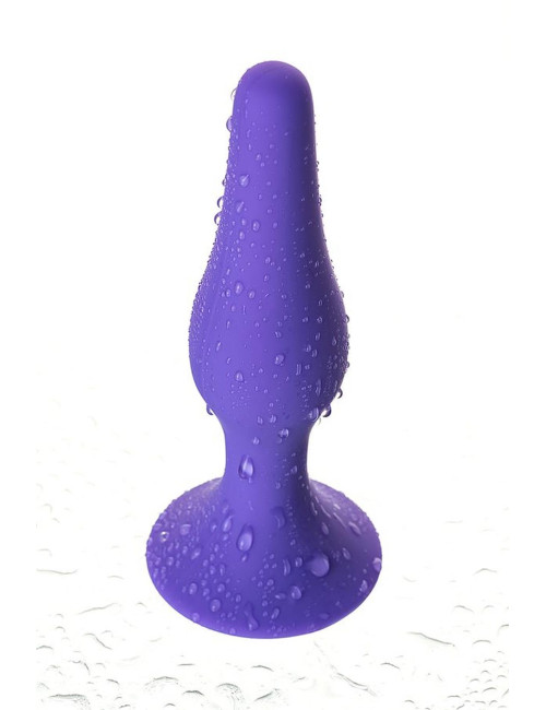 A-TOYS, Anal Plug, Silicone, Purple, 10.2 cm