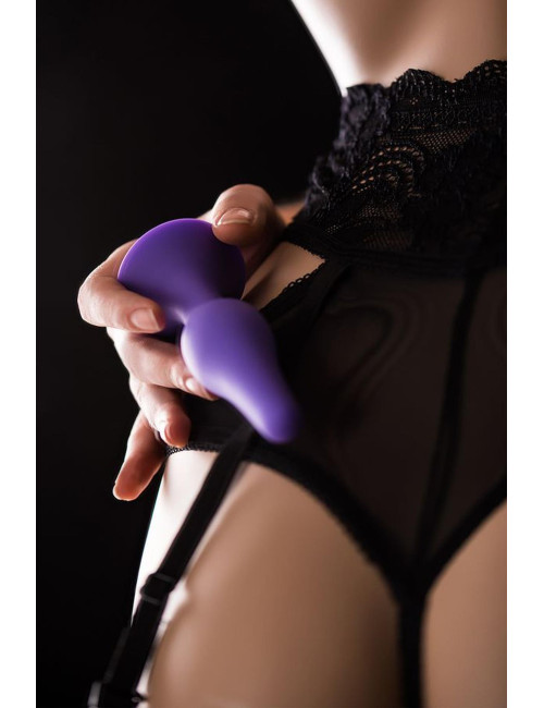 A-TOYS, Anal Plug, Silicone, Purple, 10.2 cm
