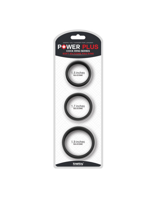 Lovetoy Power Plus Soft Silicone Pro Ring - Pierścień erekcyjny