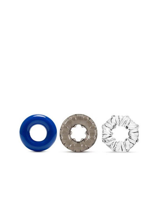 STAY HARD TRIPLE STRETCH 3PACK COCKRINGS