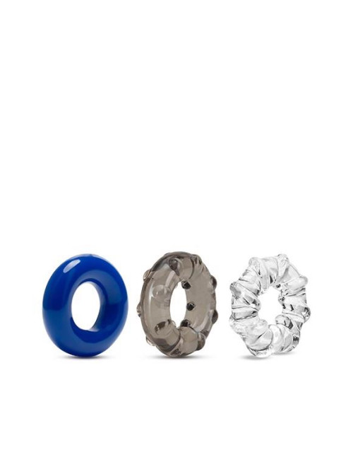 STAY HARD TRIPLE STRETCH 3PACK COCKRINGS