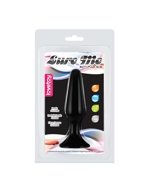 LURE ME Silicone Anal Plug S