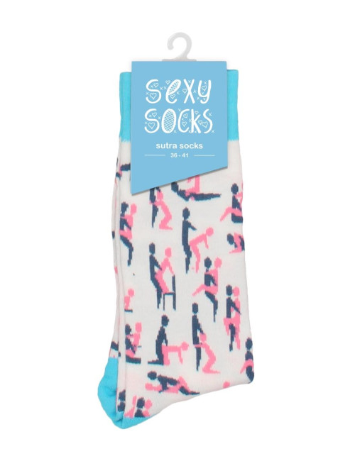 Sexy Socks Sutra Czarne Koronkowe Skarpetki Epeotyczne 36-41