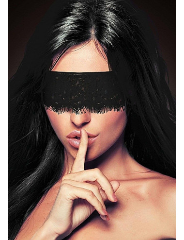 Mystere Lace Mask - Black