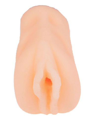 Masturbator pochwy TEMIDA – CyberSkin, 12x5 cm, 225 g, Zabawki Waginy Masturbatory