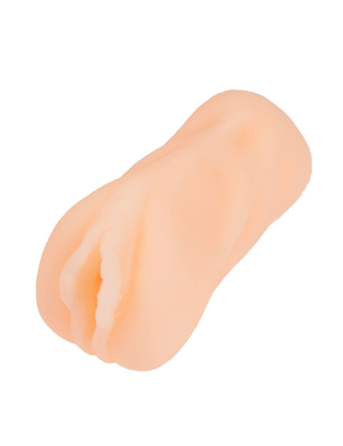 Masturbator pochwy TEMIDA – CyberSkin, 12x5 cm, 225 g, Zabawki Waginy Masturbatory