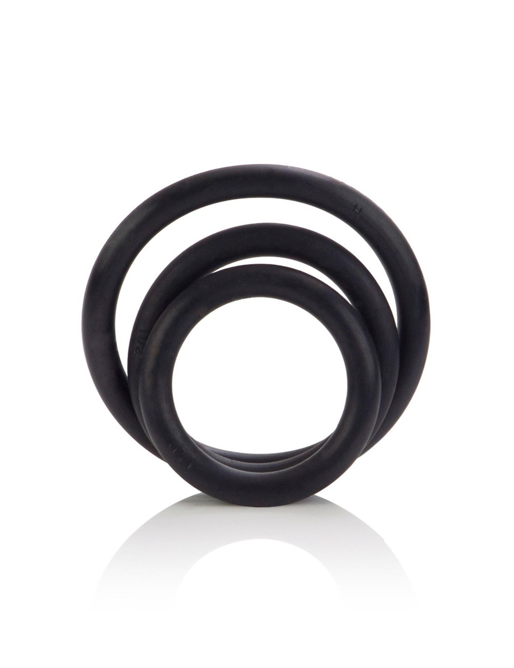 Rubber Ring - 3 Piece Set Black
