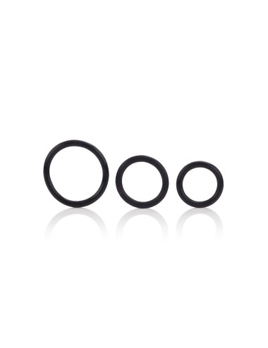 Rubber Ring - 3 Piece Set Black