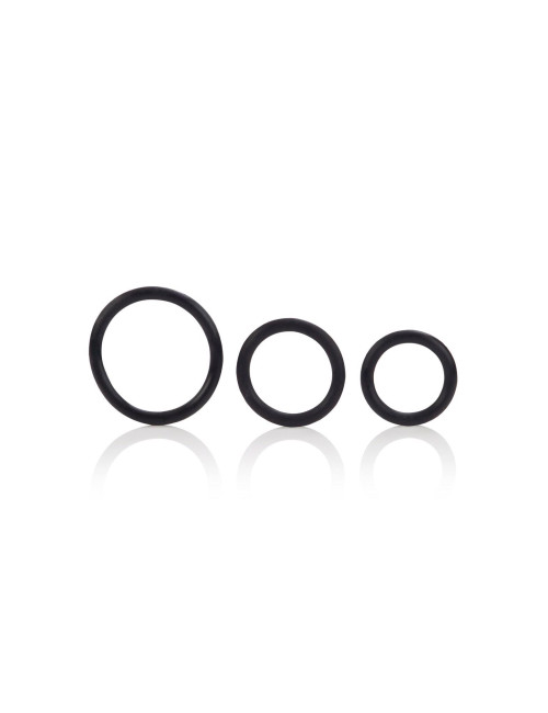 Rubber Ring - 3 Piece Set Black