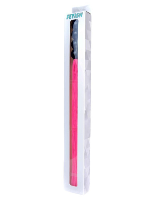 Fetish B-Series Różowy Bicz Silikonowy 14"