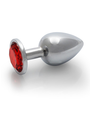 Round Gem Butt Plug - Medium