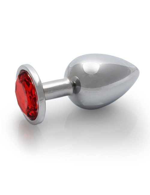 Round Gem Butt Plug - Medium