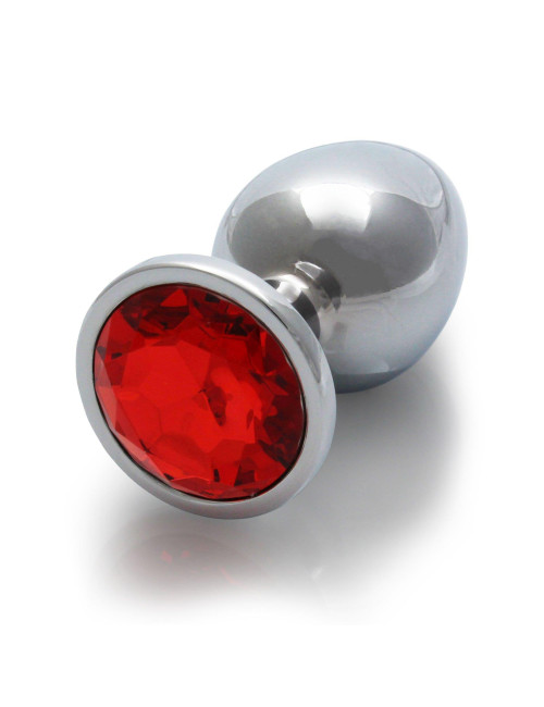 Round Gem Butt Plug - Medium