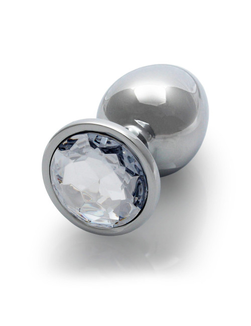 Round Gem Butt Plug - Medium