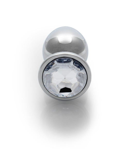 Round Gem Butt Plug - Medium
