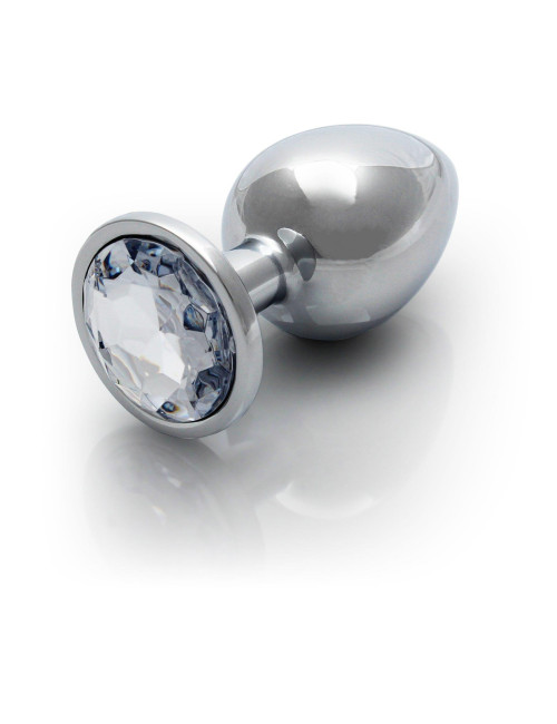 Round Gem Butt Plug - Medium