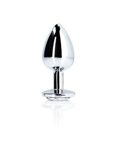 Round Gem Butt Plug - Medium