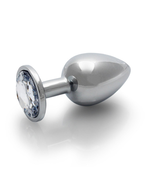 Round Gem Butt Plug - Medium
