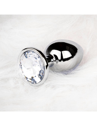 Round Gem Butt Plug - Medium