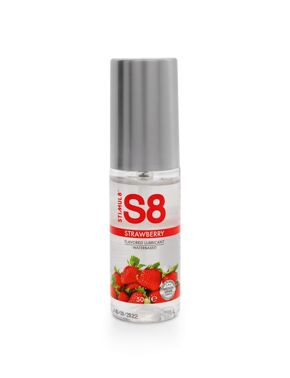 S8 WB Flavored Lube 50ml Strawberry