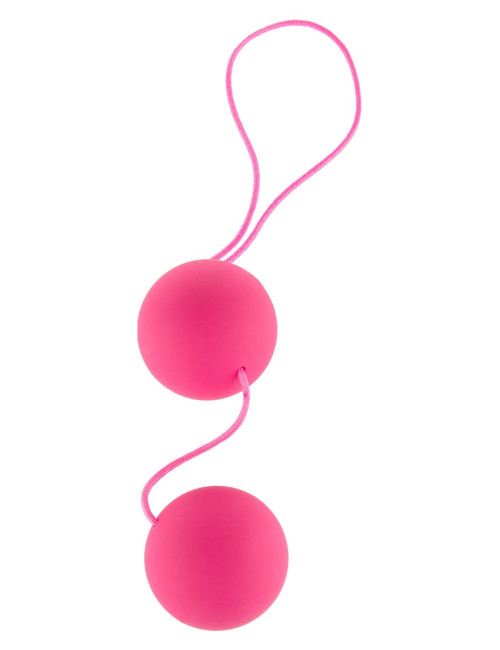 Kulki Funky Love Balls Pink Bez Wibracji - Zabawki ABS wodoodporne