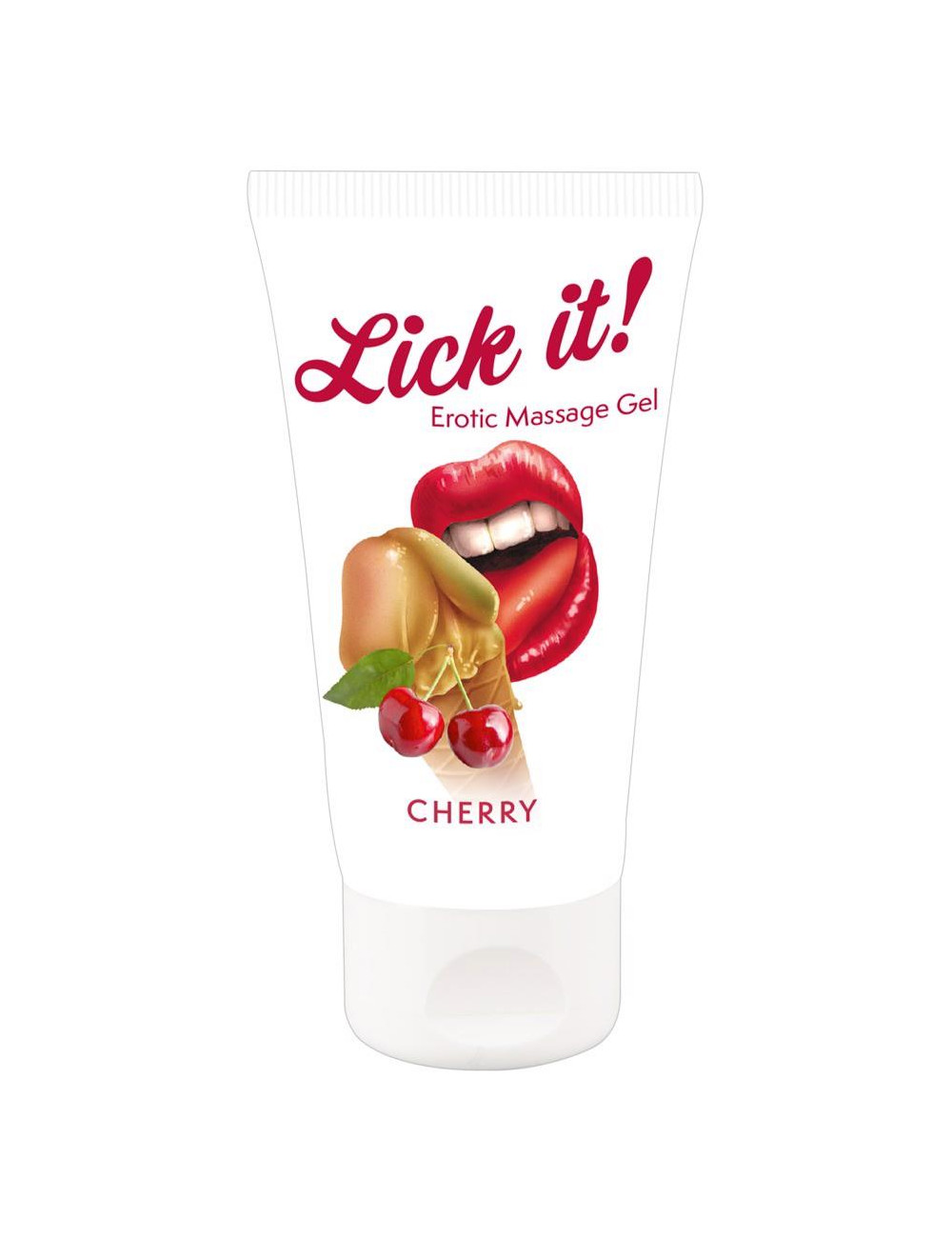 Lick it! Wild Cherry - Jadalny żel o smaku dzikiej wiśni 50 ml