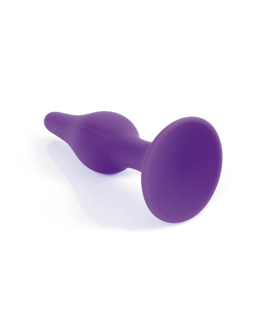 B - Series HeavyFun Fioletowy Plug Analny 12,5 cm