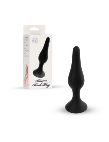Plug-Silicone Plug Black - Large