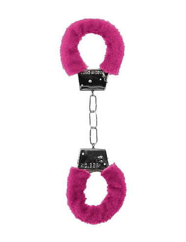 Beginners Handcuffs Furry - Pink