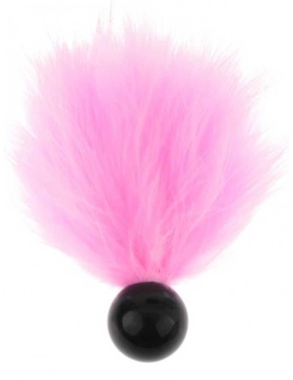 Tickler Ball Pink - Zabawki BDSM, bicze łaskoczące piórka