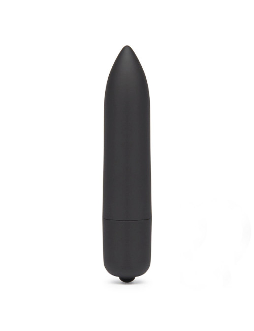 Lovetoy X-Basic Bullet Long - Czarne wibracyjne jajeczko 10 funkcji