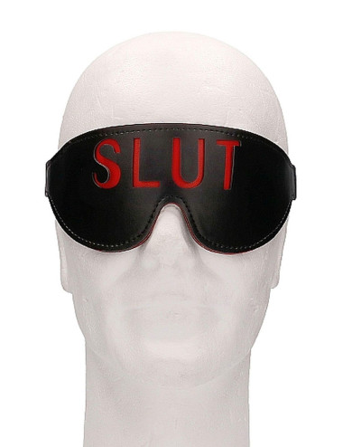 Ouch! Opaska na oczy SLUT - Czarna