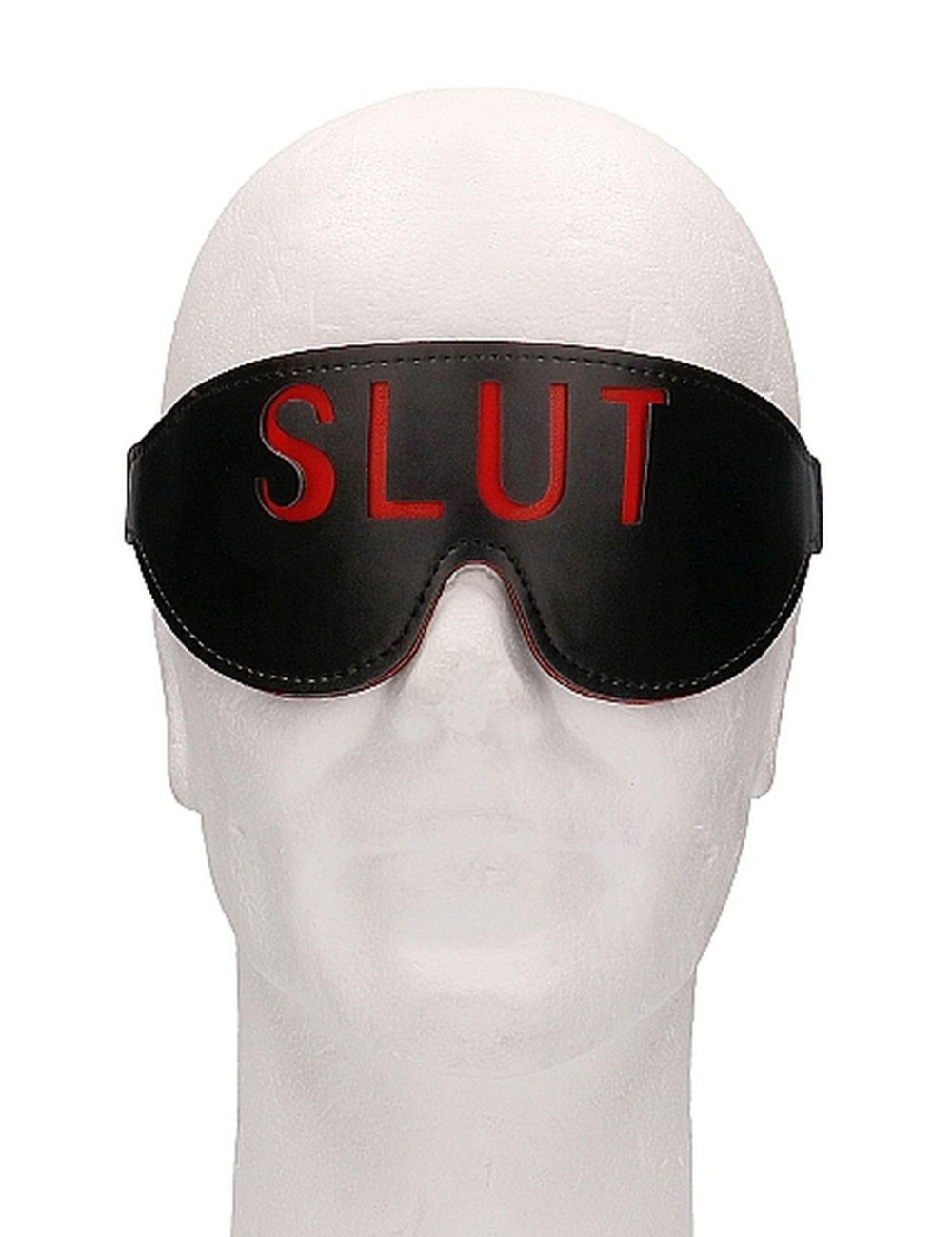Ouch! Opaska na oczy SLUT - Czarna