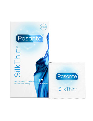 Pasante Silk Thin Condoms 12 pcs