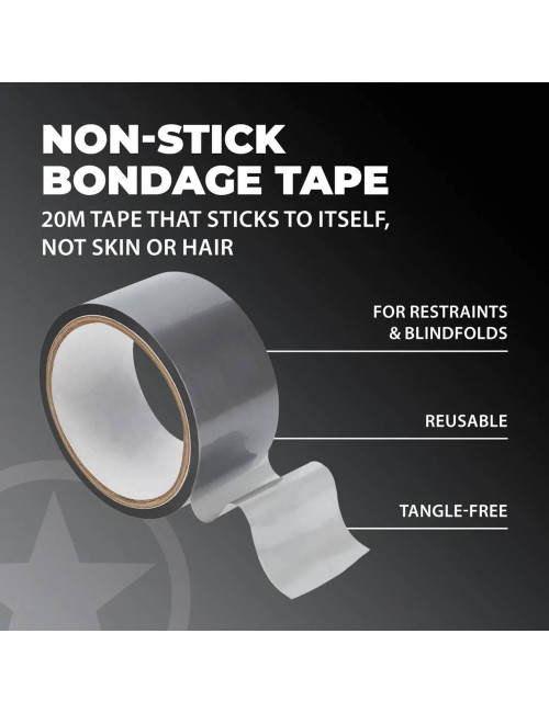 PVC Non-Stick Tape - 20 m - Silver