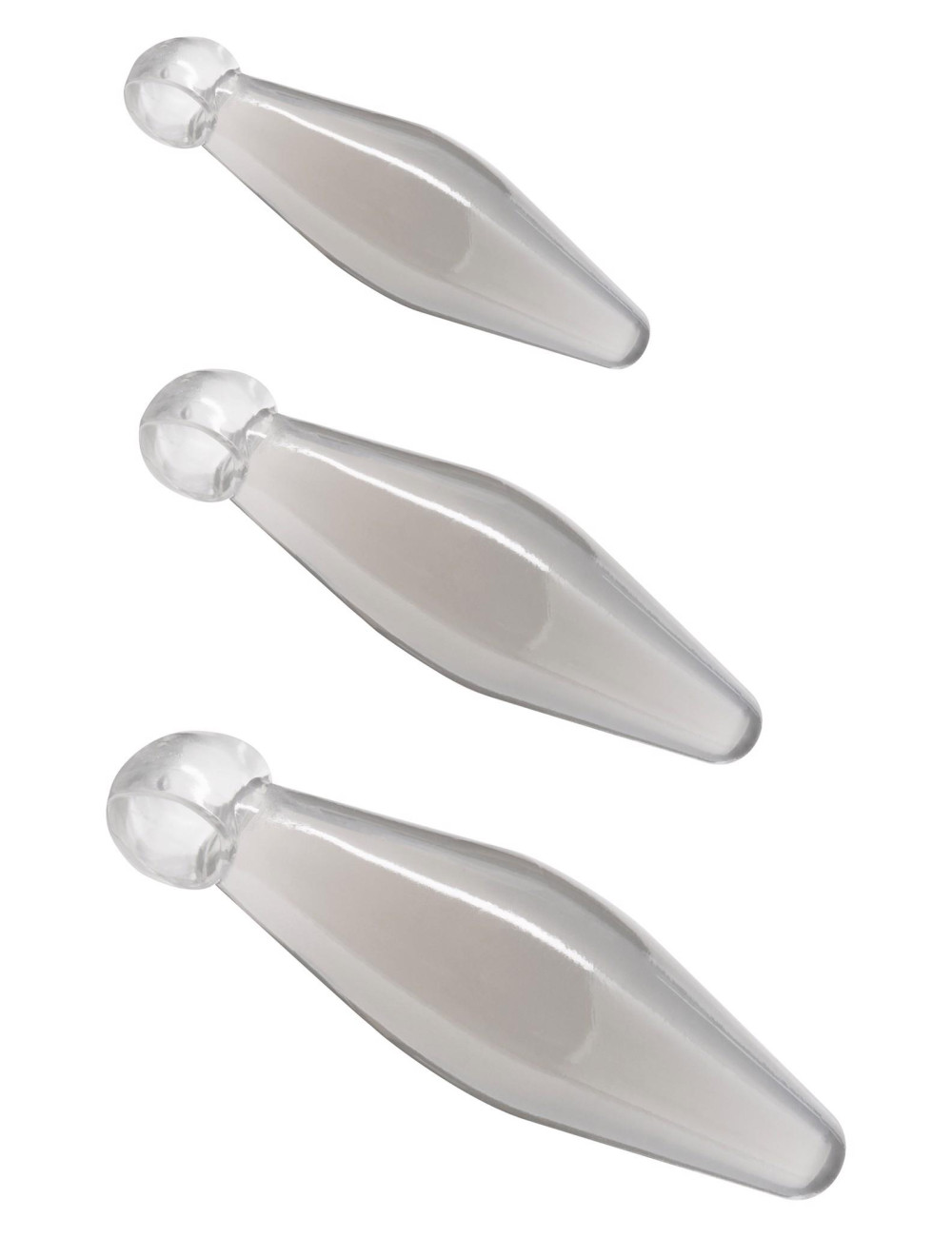 ToyJoy Finger Rimmer Transparentne Nasładki 3 szt.