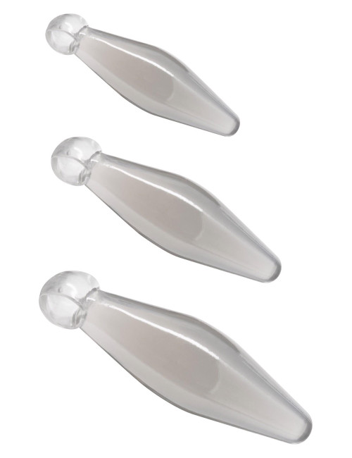 ToyJoy Finger Rimmer Transparentne Nasładki 3 szt.