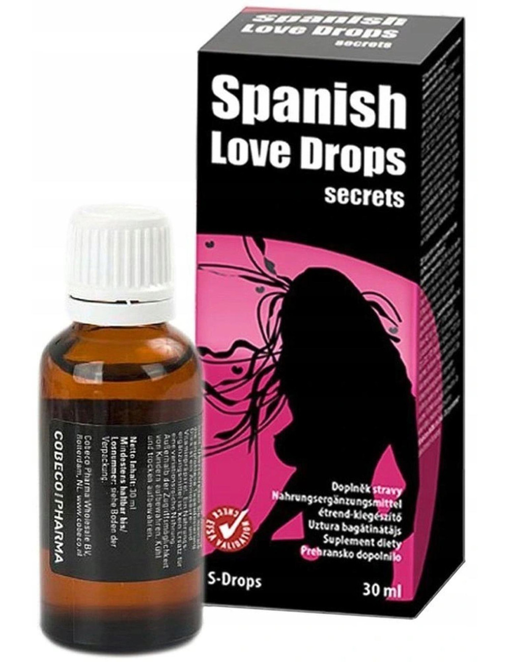 Cobeco Spanish Love Drops Secrets Krople dla Kobiet
