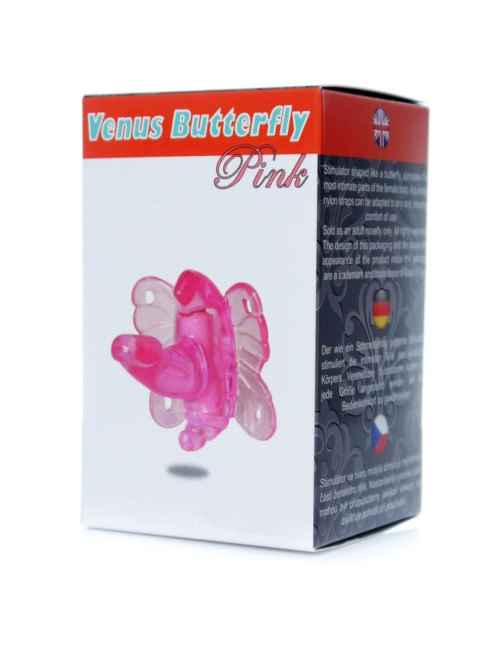B-Series EasyLove Venus Butterfly Pink - Różowy Stymulator