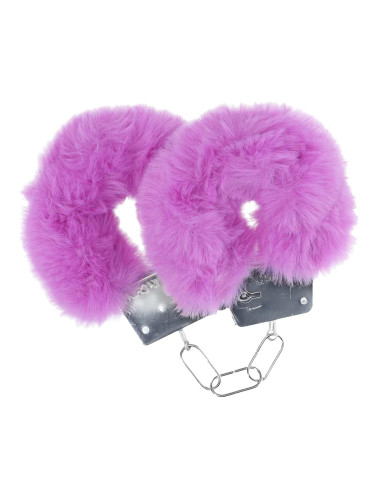 Classic Fluffy Handcuffs - Purple