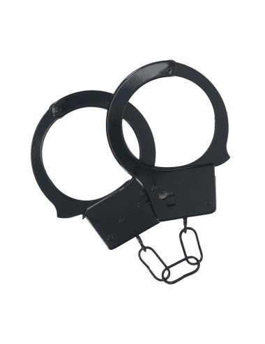 Classic Metal Handcuffs - Black