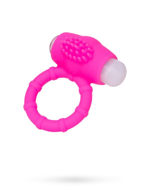 A-Toys Penis VibroRing Silikonowy Pierścień Wibracyjny Różowy