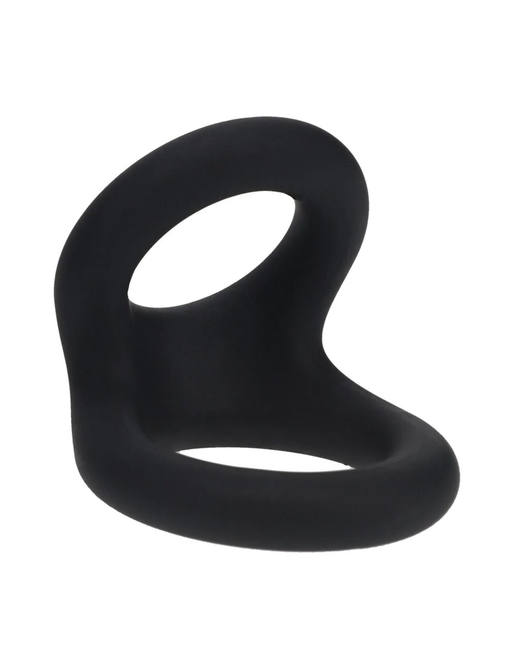 Double O Silicone Cockring - S - Black