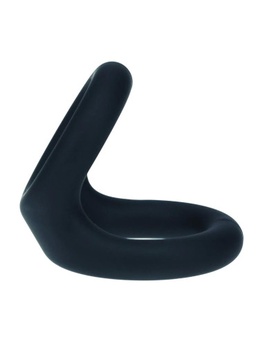 Double O Silicone Cockring - S - Black