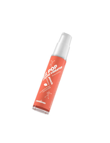 CRUSHIOUS ZZ POP LIQUID VIBRATOR PEACH AROMA 10ML