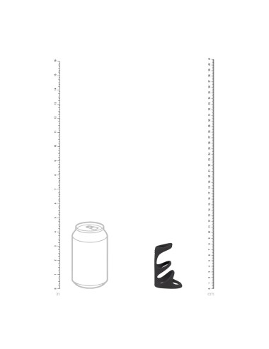 3 Loop Silicone Cockring - Black