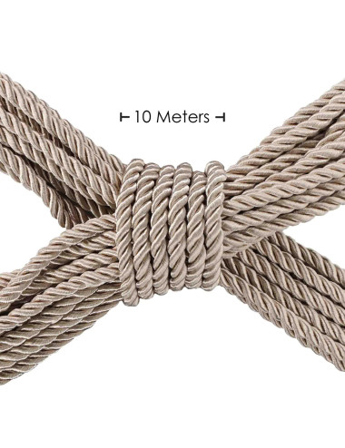 Polyester Bondage Rope - 32.8 ft / 10 m - Gold
