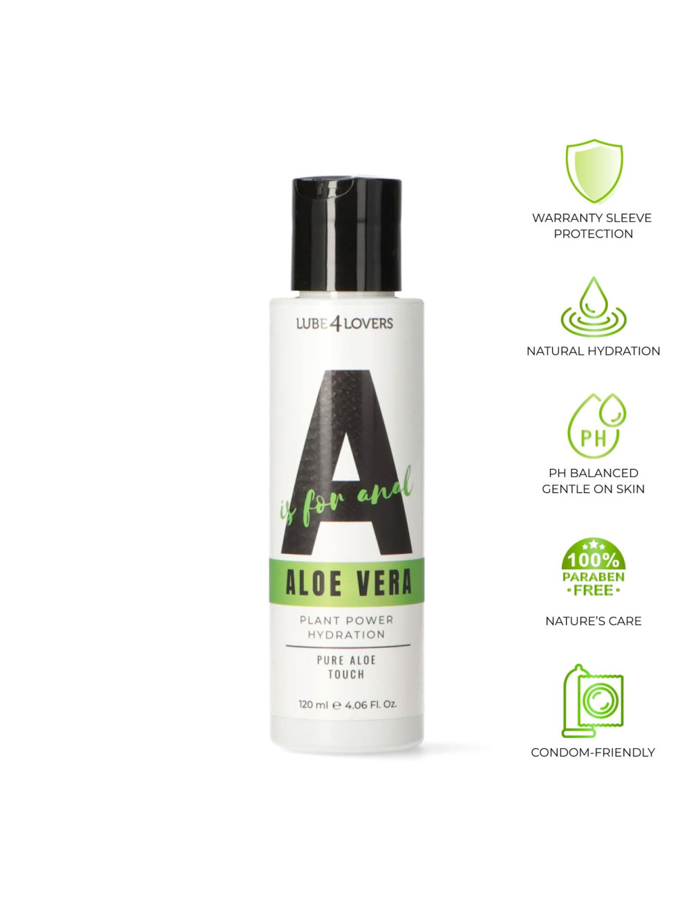 A is for Aloe Vera – Anal Lubricant with Aloe 120 ml
